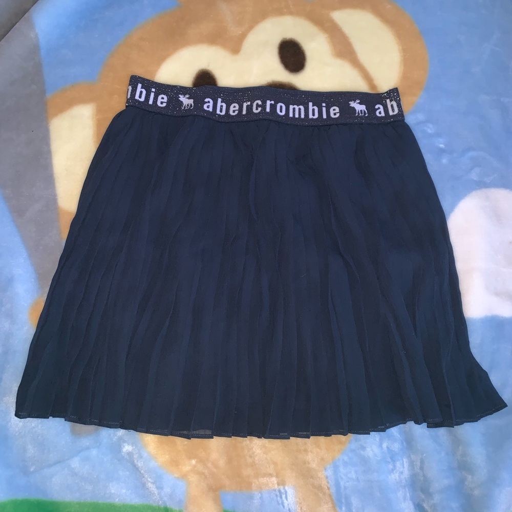 Navy blue Abercrombie Uniform Skirt